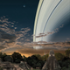 Image for article titled What Life on Earth Would Look Like If Earth Had Rings Like Saturn